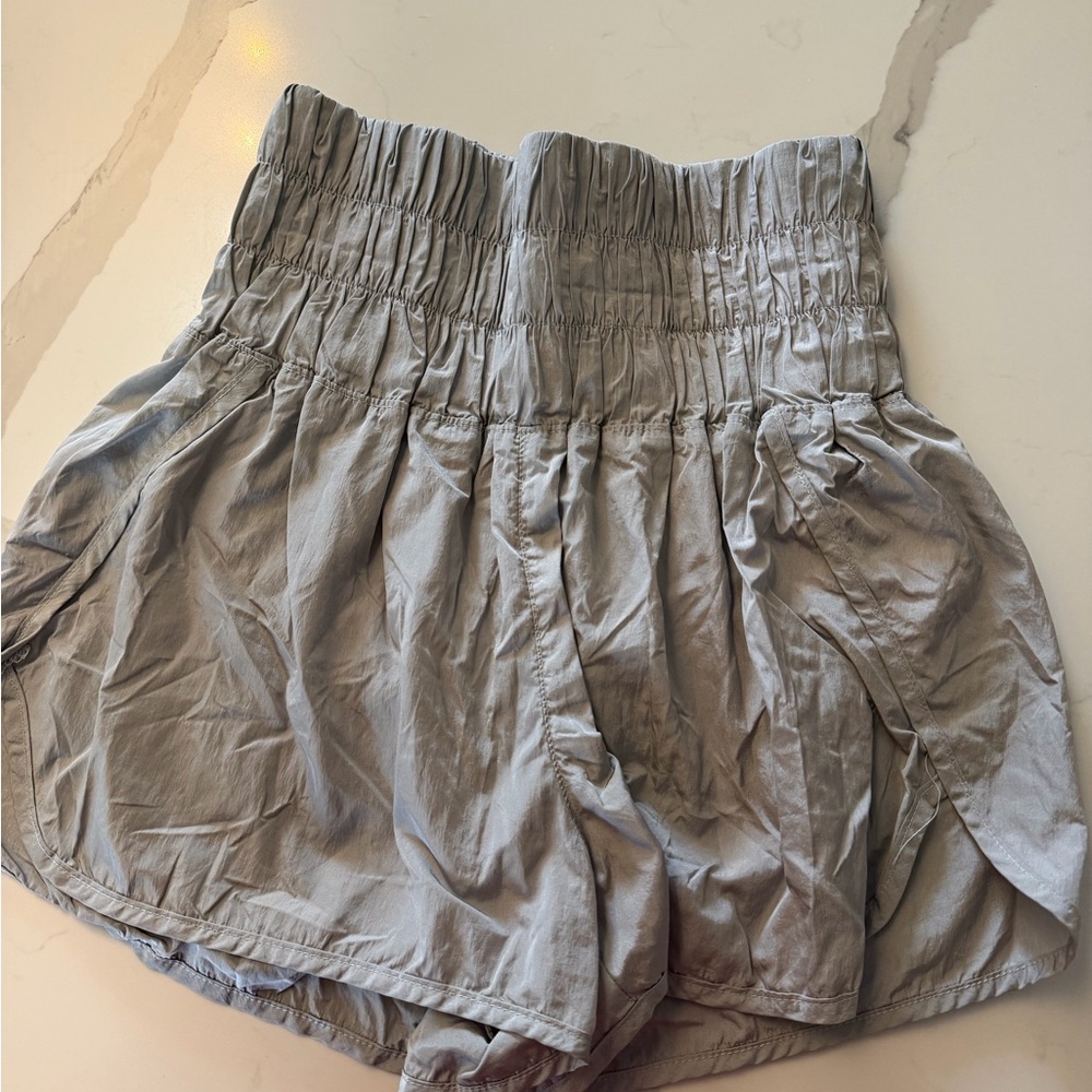 Gray “The Way Home Shorts” Free People movement